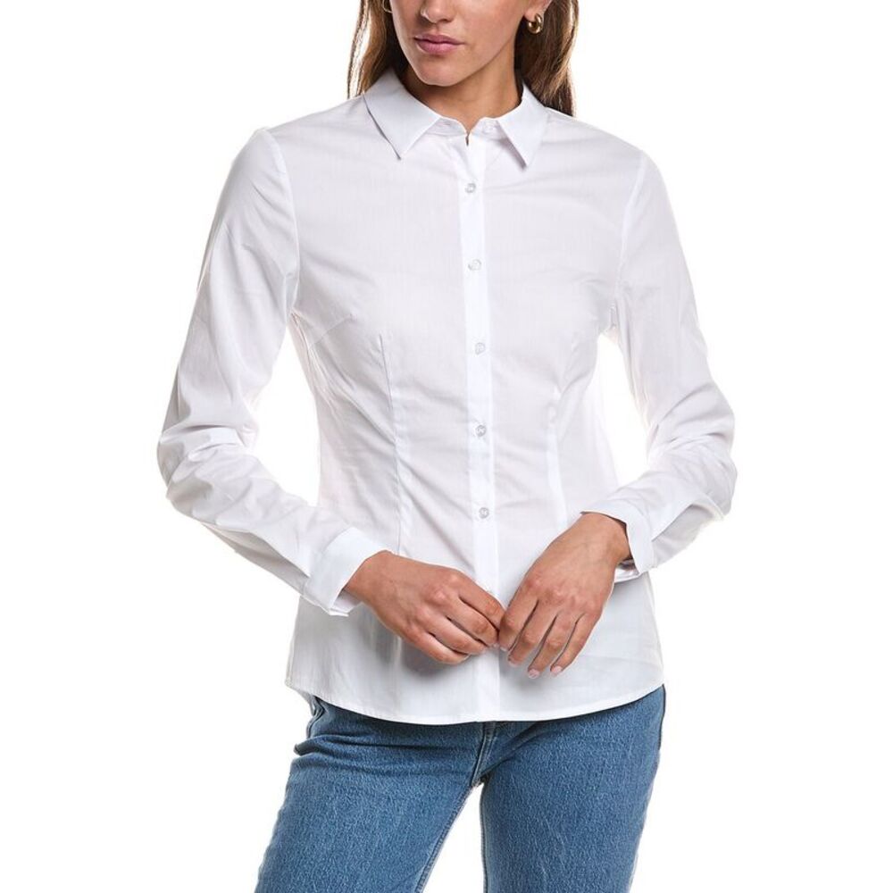 Ichi Womens  Ihdima Shirt, White